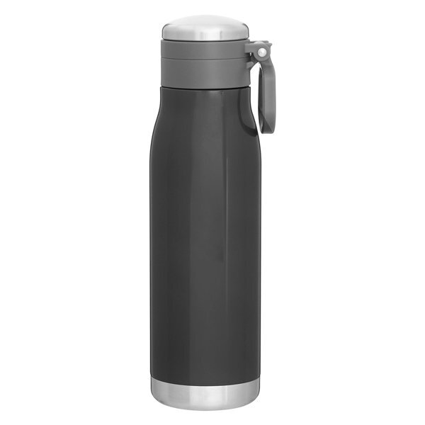 h2go Lumos Vacuum Insulated Thermal Bottle, 25oz.
