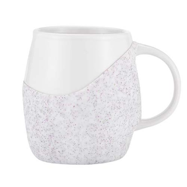 Rotunda Glitter Ceramic Mug, 12oz.