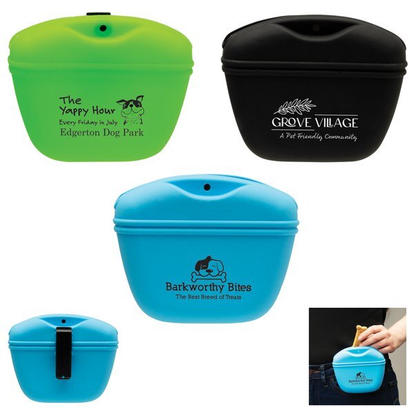 Pet Treat Silicone Pouch