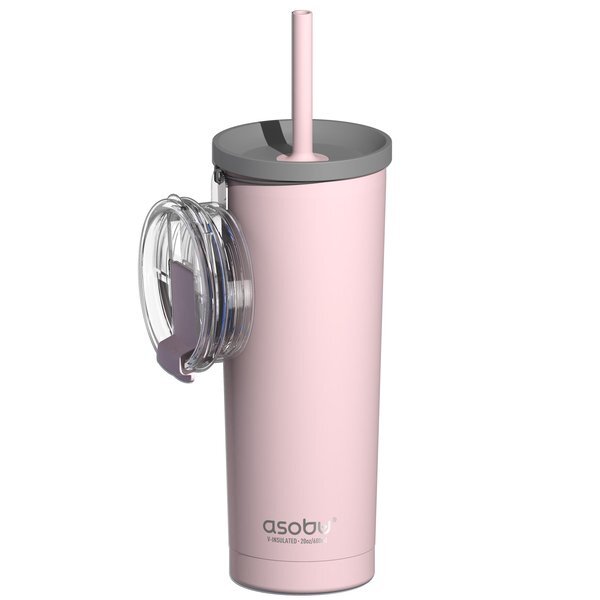 Asobu® Ocean Vacuum Insulated Stainless Steel Tumbler & Straw, 27oz.