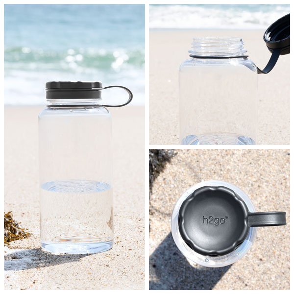 h2go Wide Single Wall Tritan™ Bottle, 34oz.