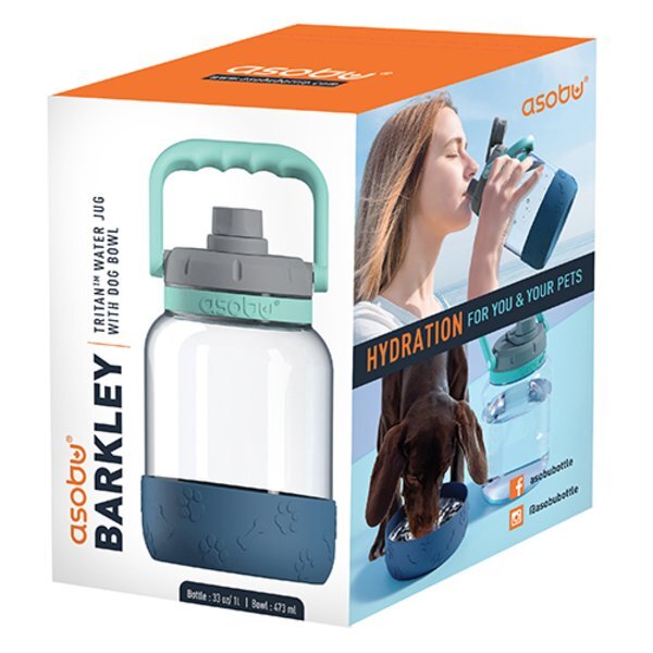 Asobu® Barkley Tritan Bottle & Dog Bowl, 50oz.