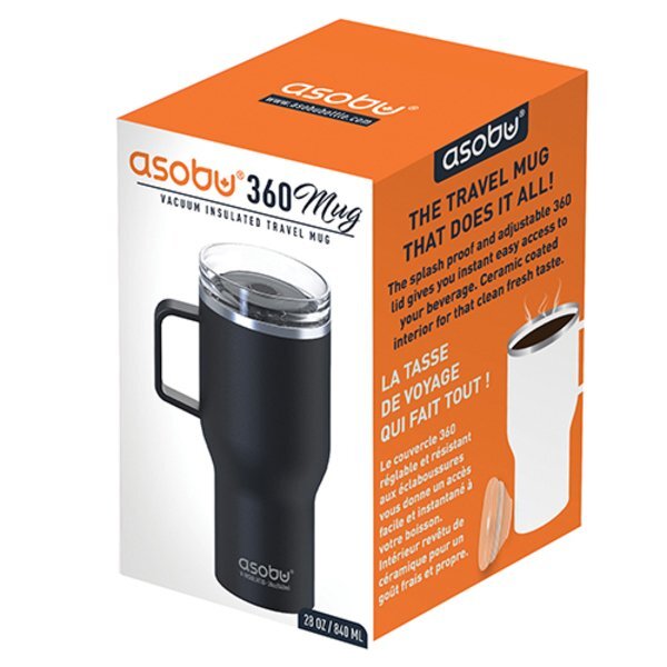 Asobu® 360 Vacuum Insulated Travel Mug, 28oz.