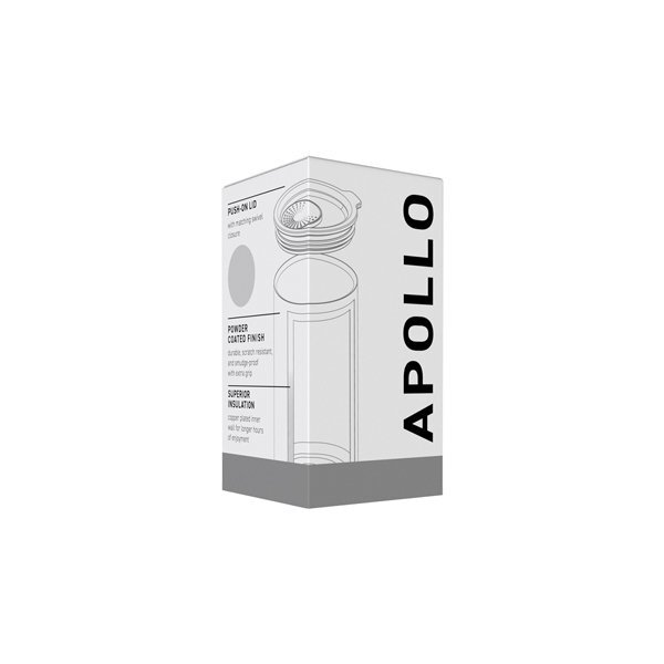 Apollo Double Wall Stainless Steel Thermal Tumbler Can Cooler, 11oz.
