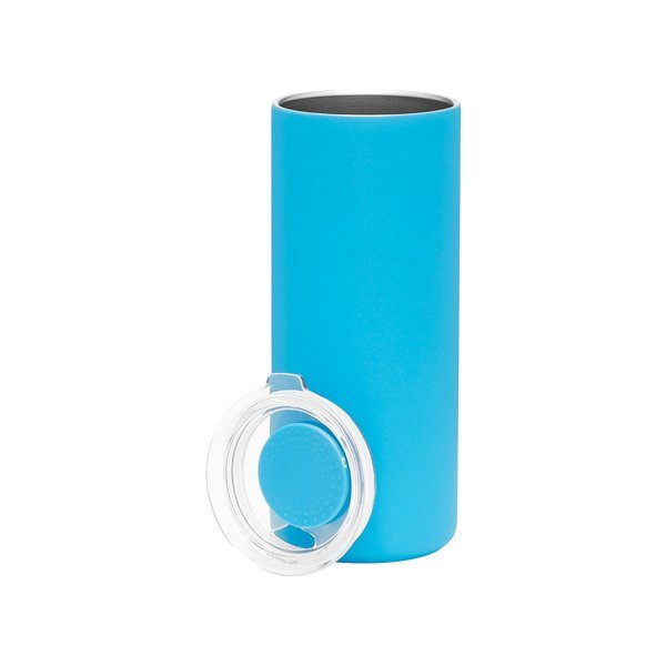 Daphne Double Wall Stainless Steel Thermal Tumbler Can Cooler, 11oz.