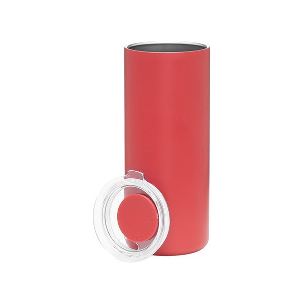 Daphne Double Wall Stainless Steel Thermal Tumbler Can Cooler, 11oz.