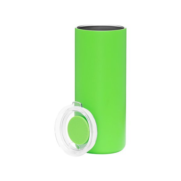 Daphne Double Wall Stainless Steel Thermal Tumbler Can Cooler, 11oz.