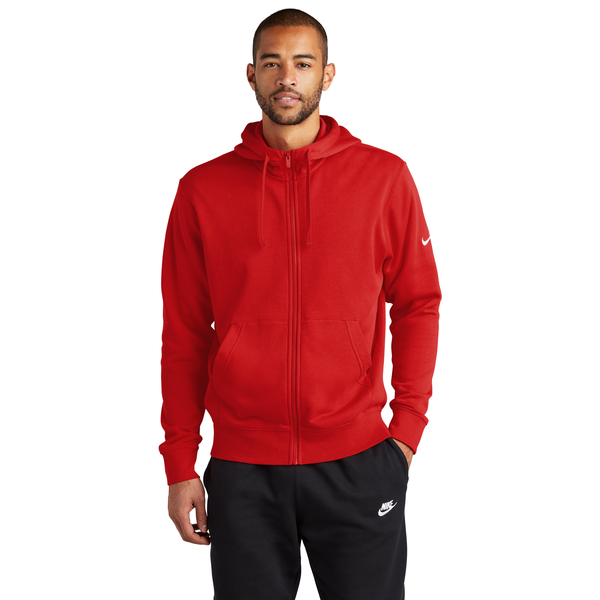 Nike® Club Fleece Sleeve Swoosh Full-Zip Men's Hoodie
