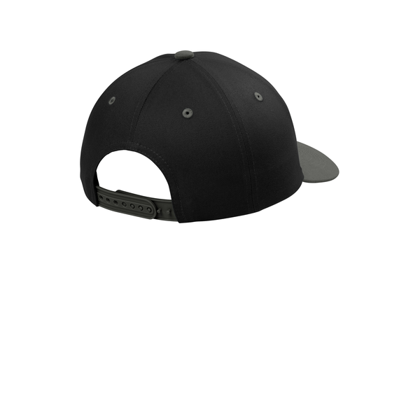 Port Authority® Cotton Twill Structured Snap Back Cap