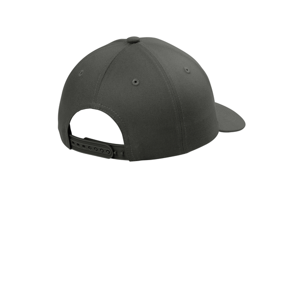 Port Authority® Cotton Twill Structured Snap Back Cap