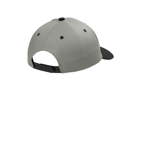 Port Authority® Cotton Twill Structured Snap Back Cap