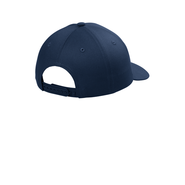 Port Authority® Cotton Twill Structured Snap Back Cap