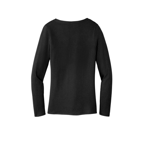 District® Perfect Tri® Long Sleeve Ladies' V-Neck Tee