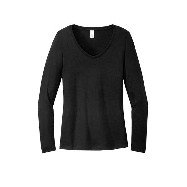 District® Perfect Tri® Long Sleeve Ladies' V-Neck Tee