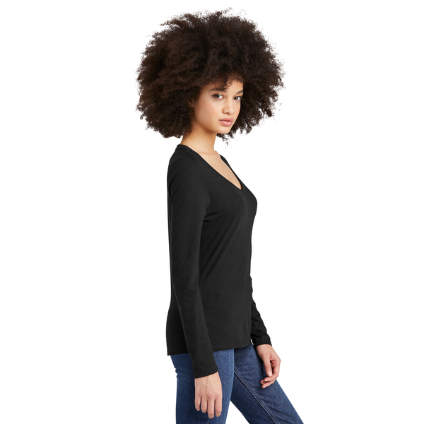 District® Perfect Tri® Long Sleeve Ladies' V-Neck Tee