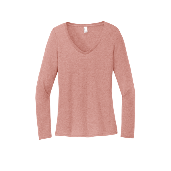 District® Perfect Tri® Long Sleeve Ladies' V-Neck Tee