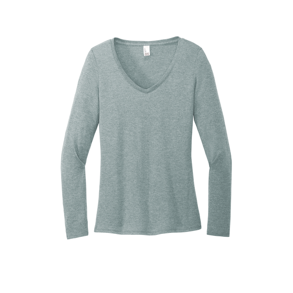 District® Perfect Tri® Long Sleeve Ladies' V-Neck Tee