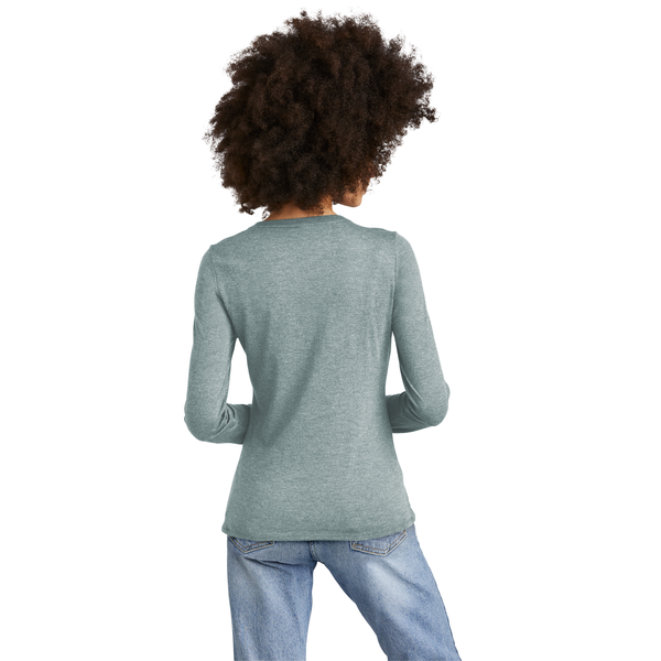 District® Perfect Tri® Long Sleeve Ladies' V-Neck Tee