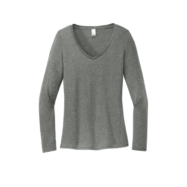 District® Perfect Tri® Long Sleeve Ladies' V-Neck Tee