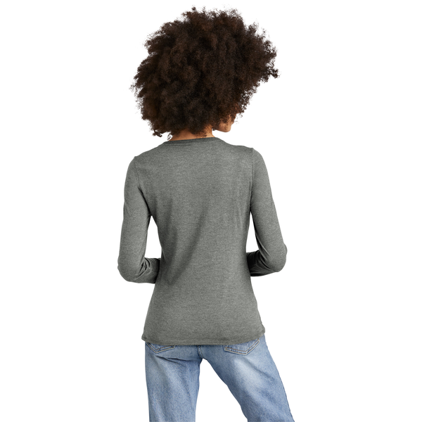 District® Perfect Tri® Long Sleeve Ladies' V-Neck Tee