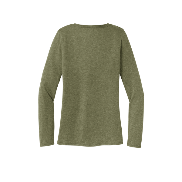 District® Perfect Tri® Long Sleeve Ladies' V-Neck Tee