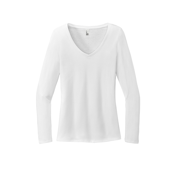 District® Perfect Tri® Long Sleeve Ladies' V-Neck Tee