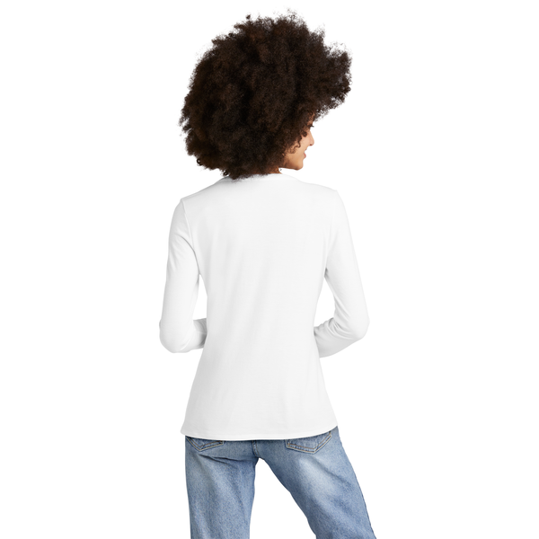 District® Perfect Tri® Long Sleeve Ladies' V-Neck Tee