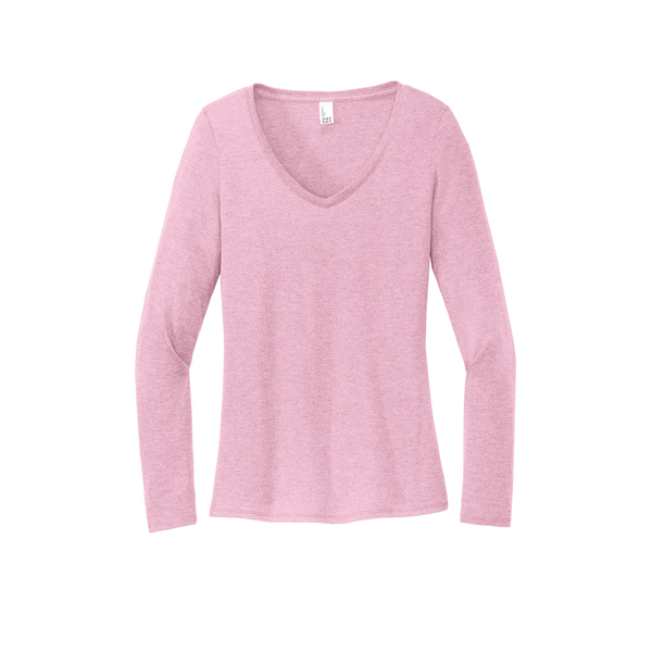 District® Perfect Tri® Long Sleeve Ladies' V-Neck Tee