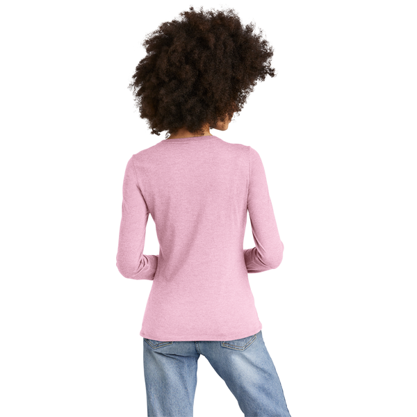 District® Perfect Tri® Long Sleeve Ladies' V-Neck Tee