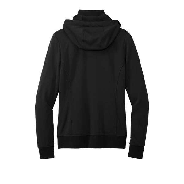 Port Authority® Polyester Smooth-Faced Fleece Hooded Ladies' Jacket