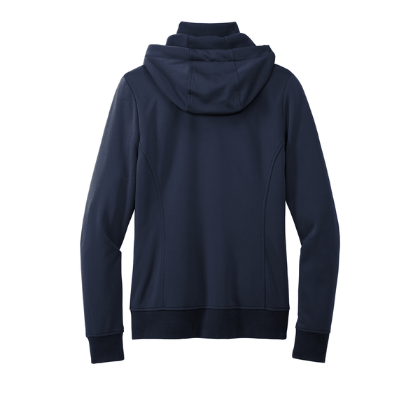 Port Authority® Polyester Smooth-Faced Fleece Hooded Ladies' Jacket