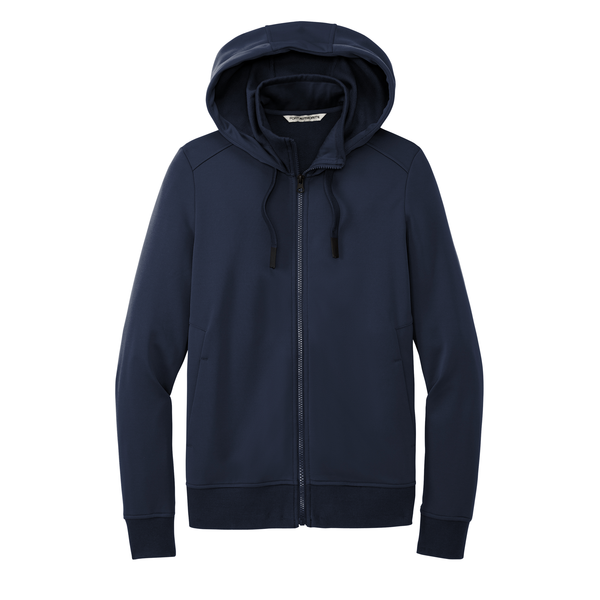 Port Authority® Polyester Smooth-Faced Fleece Hooded Ladies' Jacket