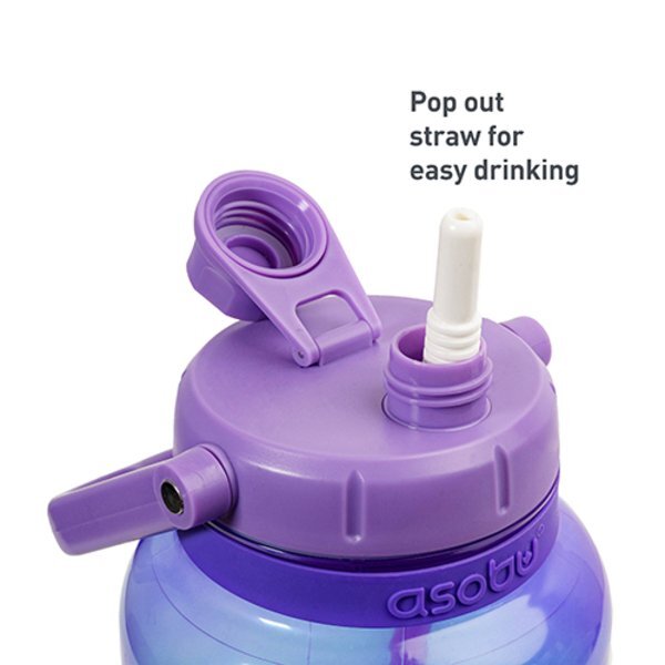 Asobu® Jumbo Jug Tritan Bottle with Straw, 128oz.