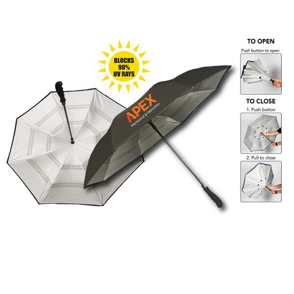 Sun Storm Reverse Open Umbrella, 48" Arc