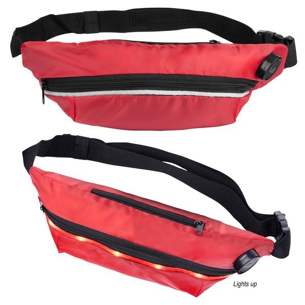Trail Blazer Polyester Light Up Fanny Pack