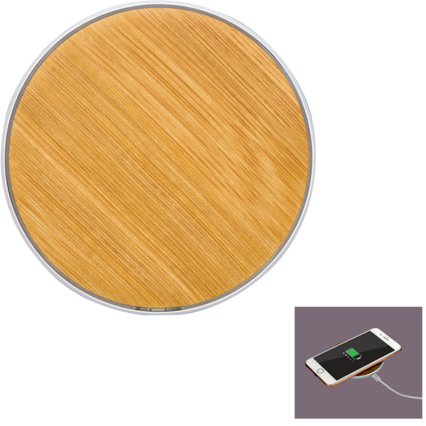 Bamboo Print Wireless Charger