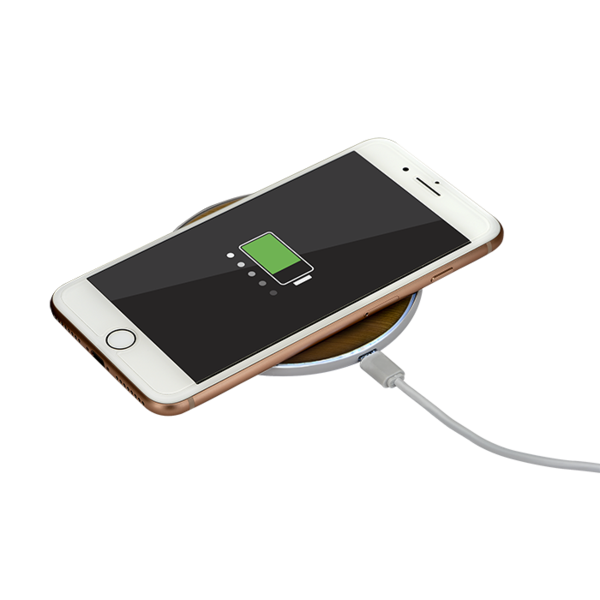 Bamboo Print Wireless Charger