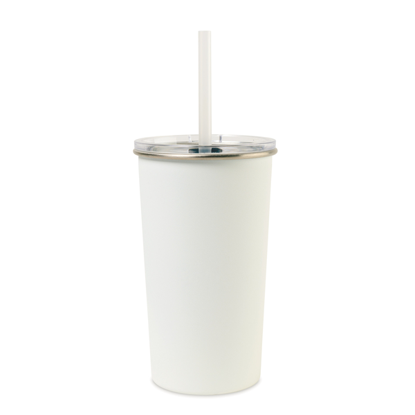 Arlo Classics Stainless Steel Tumbler w/ Straw, 20oz.