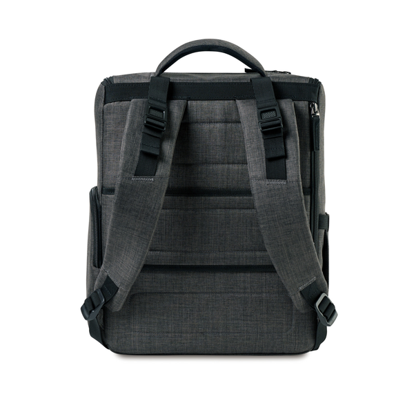 Reagan Heather Poly Diaper Backpack