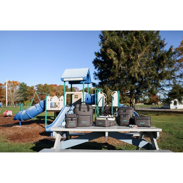 Reagan Heather Poly Portable Changing Pad Station