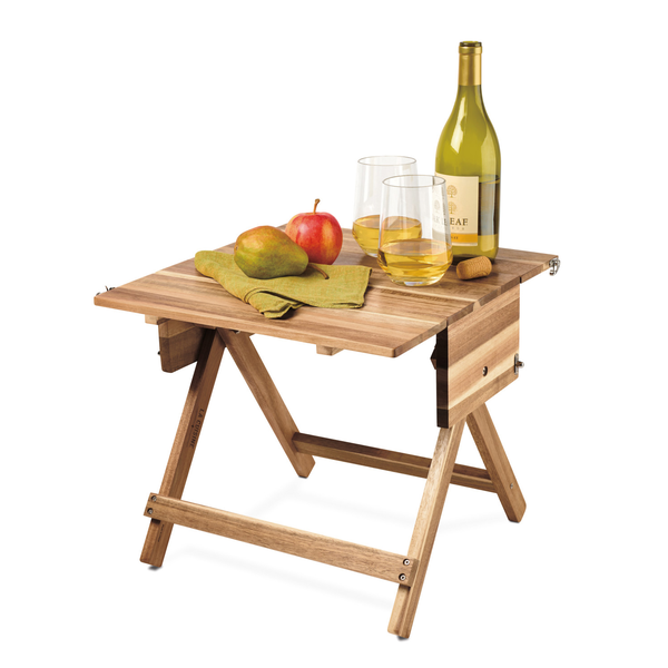 La Cuisine Acacia Wood Picnic Table & Carrier