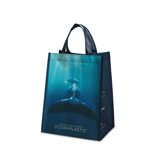 Out of the Ocean® Reusable 100% Ocean Plastic® Lunch Shopper