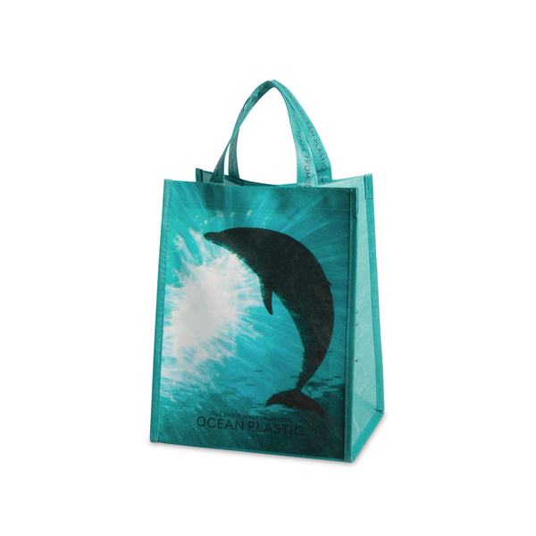 Out of the Ocean® Reusable 100% Ocean Plastic® Lunch Shopper