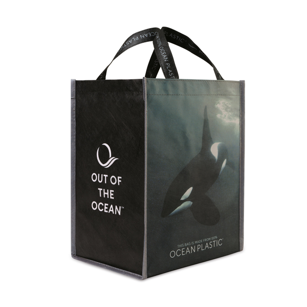 Out of the Ocean® Reusable 100% Ocean Plastic® Lunch Shopper