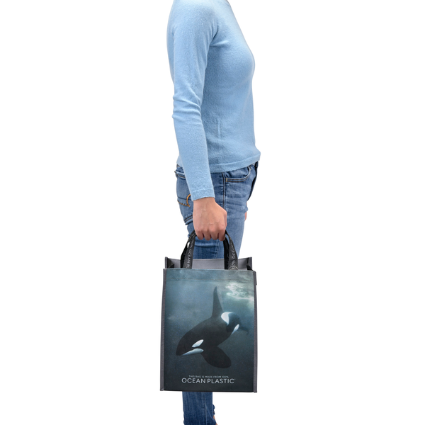 Out of the Ocean® Reusable 100% Ocean Plastic® Lunch Shopper