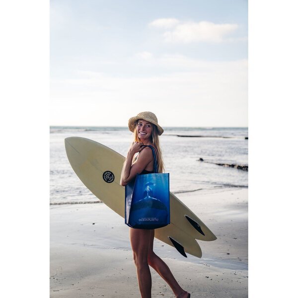 Out of the Ocean® Reusable 100% Ocean Plastic® Large Shopper