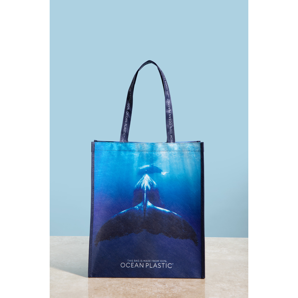 Out of the Ocean® Reusable 100% Ocean Plastic® Large Shopper