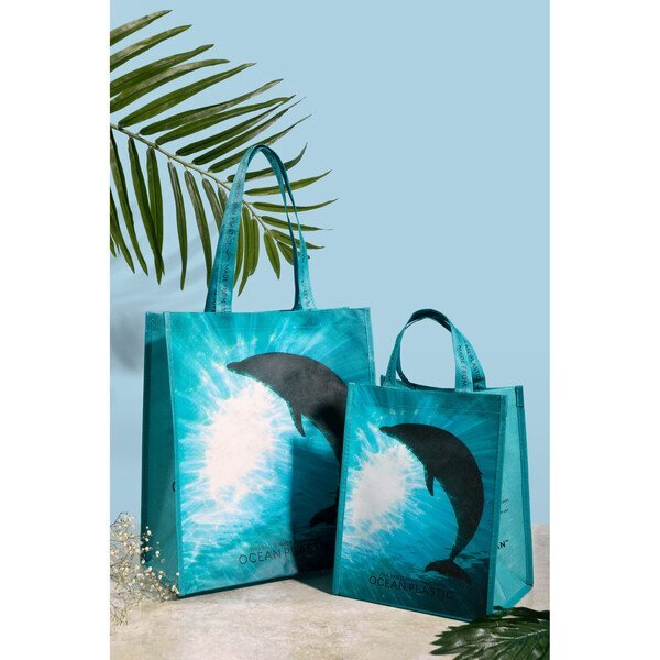 Out of the Ocean® Reusable 100% Ocean Plastic® Large Shopper