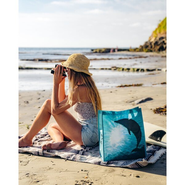 Out of the Ocean® Reusable 100% Ocean Plastic® Large Shopper
