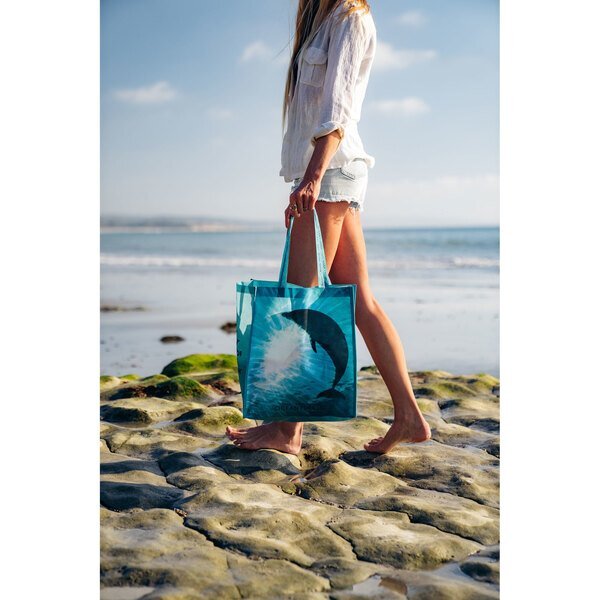 Out of the Ocean® Reusable 100% Ocean Plastic® Large Shopper